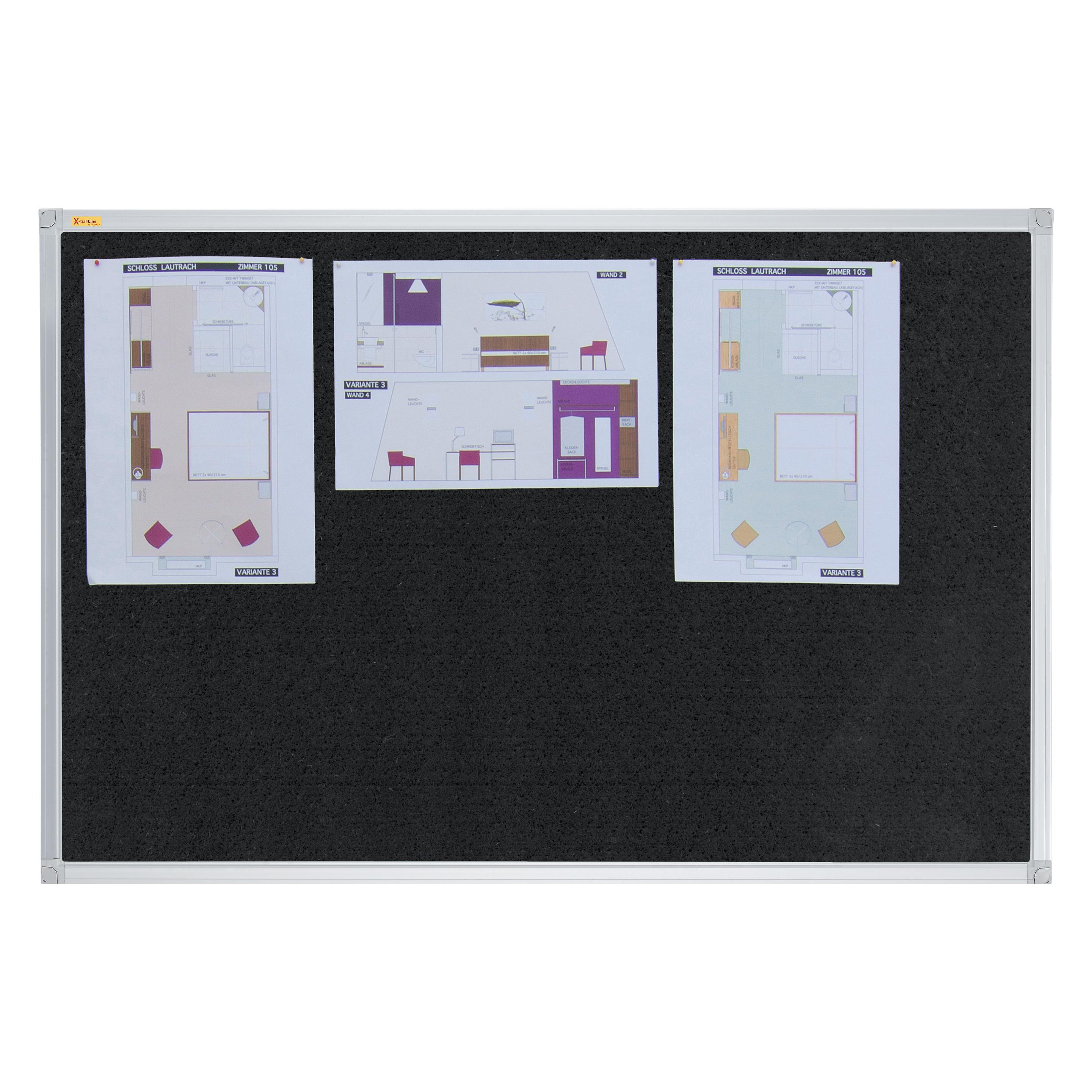 Franken Filz-Notiztafel X-tra!Line (Pinnwand, 60 x 45 cm) (PT331210)