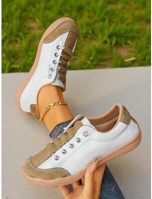 LightInthebox Women's Comfortable Wide Fit Shoes – Stylish Casual Sneakers for Wide Feet, Perfect for Travel, Resort Shopping, Urban Sightseeing, Long Walks Everyday Wear