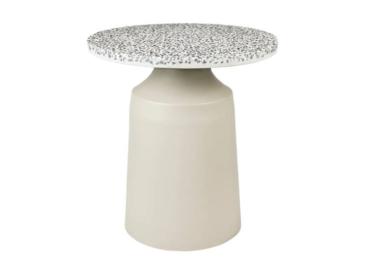 Broste Copenhagen Table d appoint Agari Ø45x45 cm Rainy day grey-black'