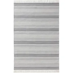 benuta Nest In- & Outdoor-Teppich Siena Grau 160x230 cm - Teppich für Balkon, Terrasse & Garten