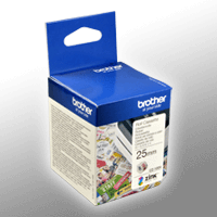 Brother PT Endlosetiketten CZ-1004 weiß 5m x 25mm 1 Rolle