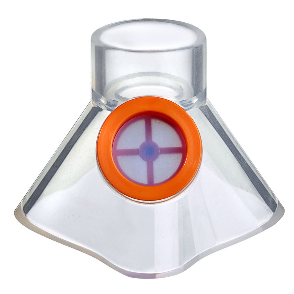 Aponorm Inhalator Silikon-Maske Gr.S orange 1 St Gerät