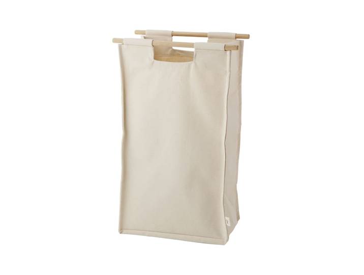 Panier de rangement en coton coloris beige