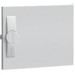 Hager FZ002W Tür, univers, rechts, voll, RAL 9010, für Schrank IP54 500x550mm