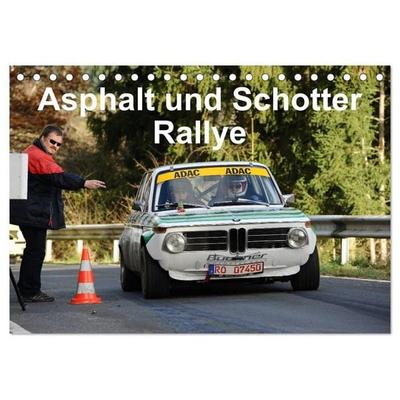 Asphalt und Schotter Rallye (Tischkalender 2027 DIN A5 quer), CALVENDO Monatskalender