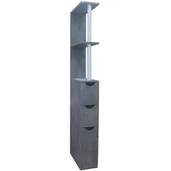 HTI-Living Raumteilerregal 136 cm Thekla Beton