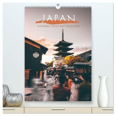 Japan - Moderne trifft auf Tradition. (hochwertiger Premium Wandkalender 2027 DIN A2 hoch), Kunstdruck in Hochglanz