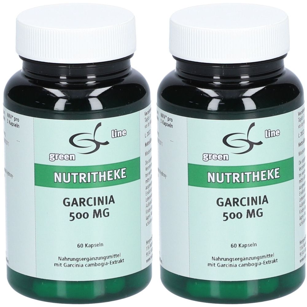Garcinia 500 mg Kapseln 2x 2x60 St
