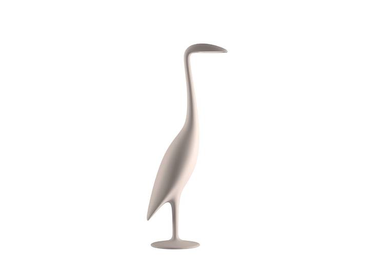 QEEBOO lampadaire TUIUIU (Light grey - Polyéthylène et PMMA)