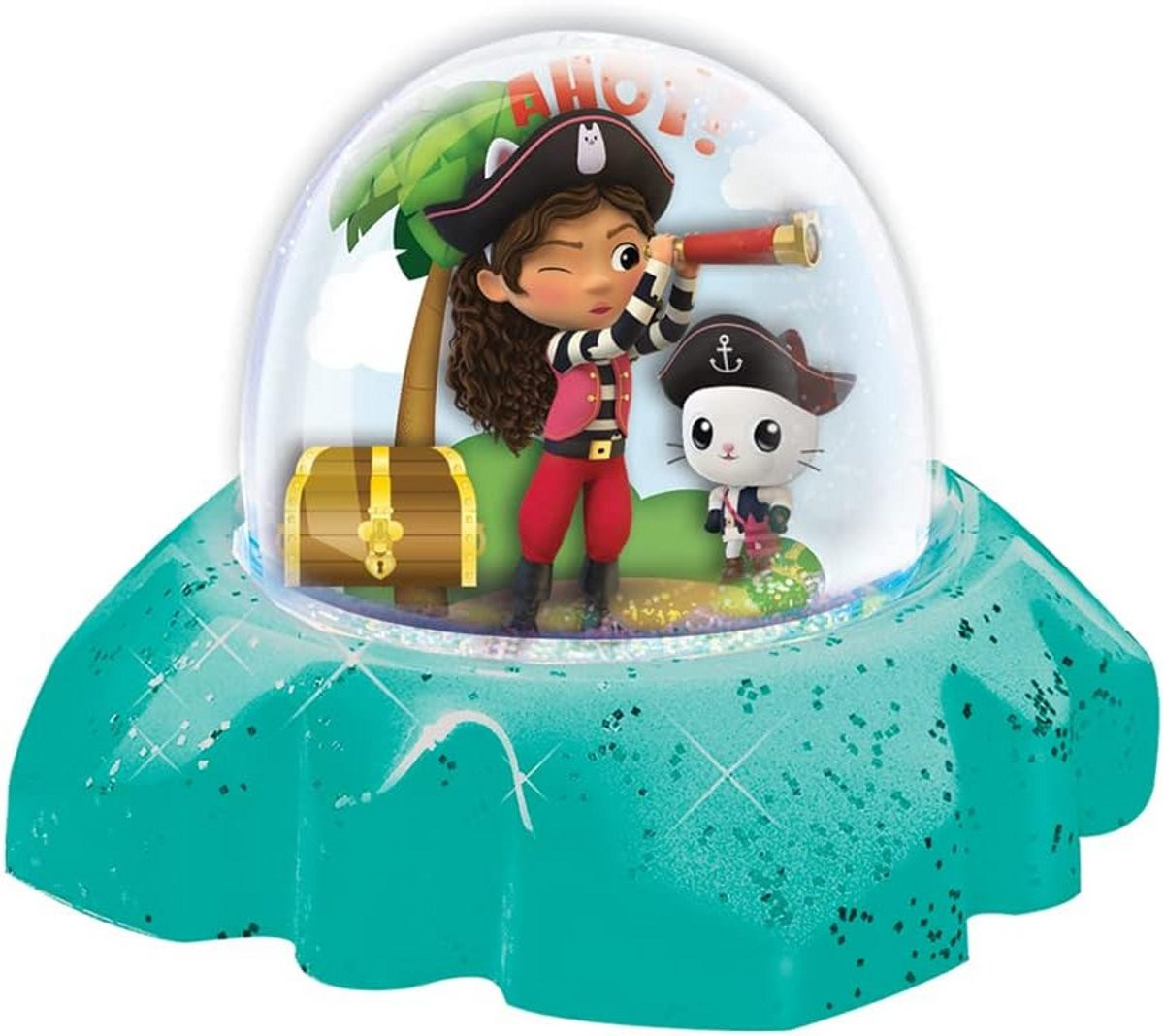 Knotsgekke Sneeuwbollen Set: Maak Je Eigen Poppenhuis Waterbol - Knutselpakket voor Kinderen