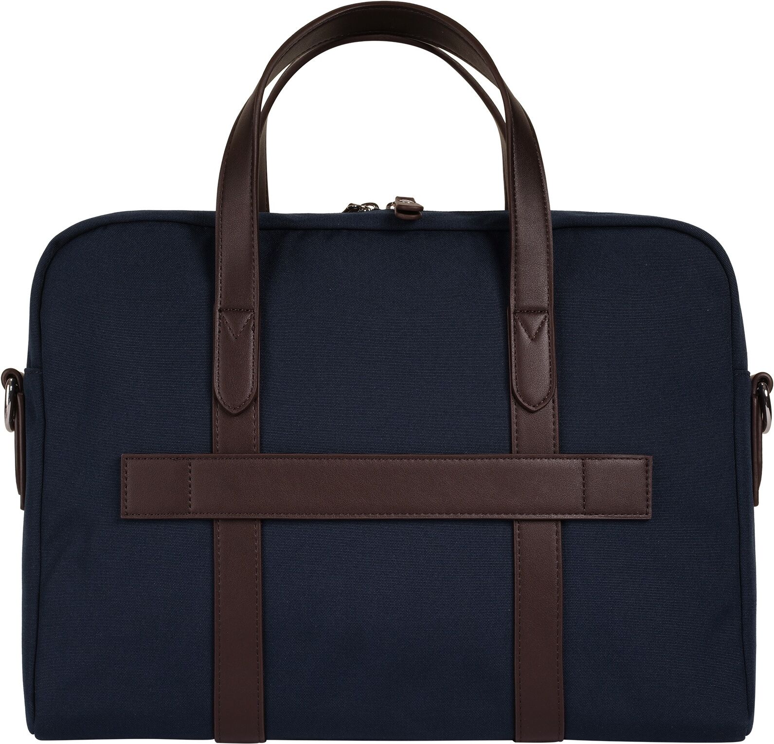 Aktentasche BUGATTI "BUGATTI Herren, Damen MARO", Gr. B/H/T: 38cm x 28cm x 7cm onesize, blau (dunkelblau), Kunstfaser, unifarben, Taschen Aktentasche