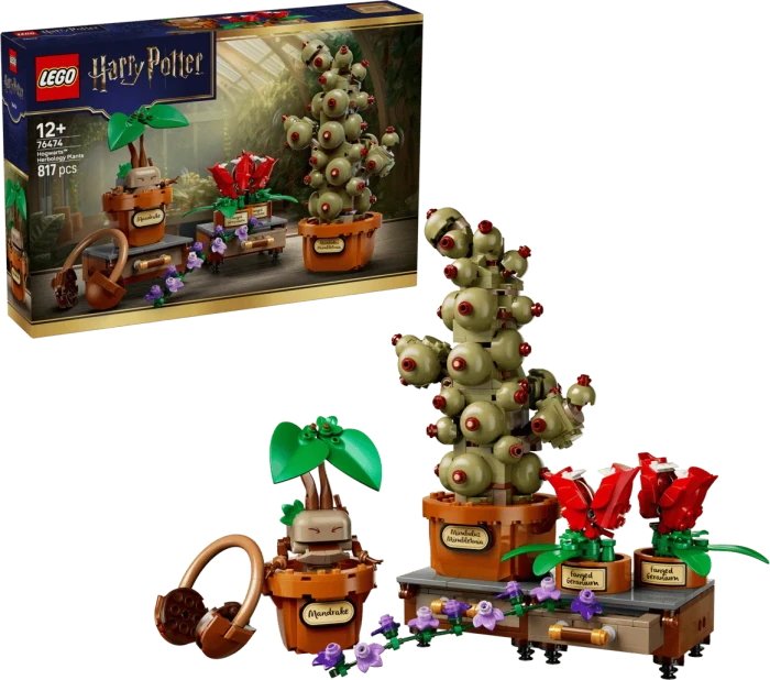 LEGO Harry Potter 76474 Schloss Hogwarts: Kräuterkunde-Pflanzen