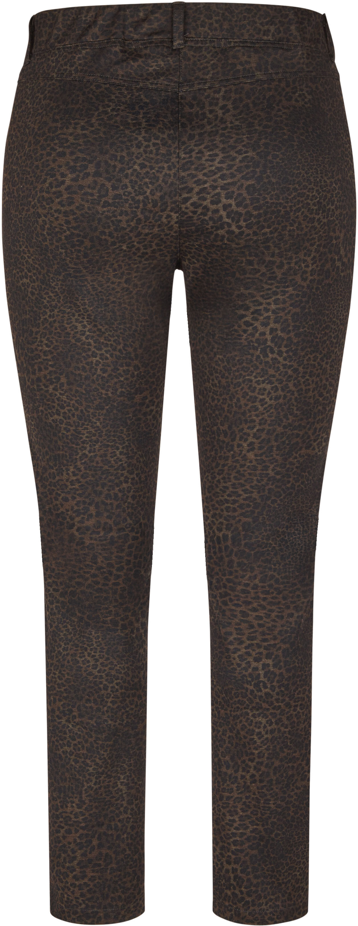 Jeggings KJBRAND "Jenny", Damen, Gr. 48, N-Gr, braun, Jersey, Obermaterial: 57% Polyester, 38% Viskose, 5% Elasthan, figurbetont knöchellang, Hosen Jeggings braun 48, N-Gr
