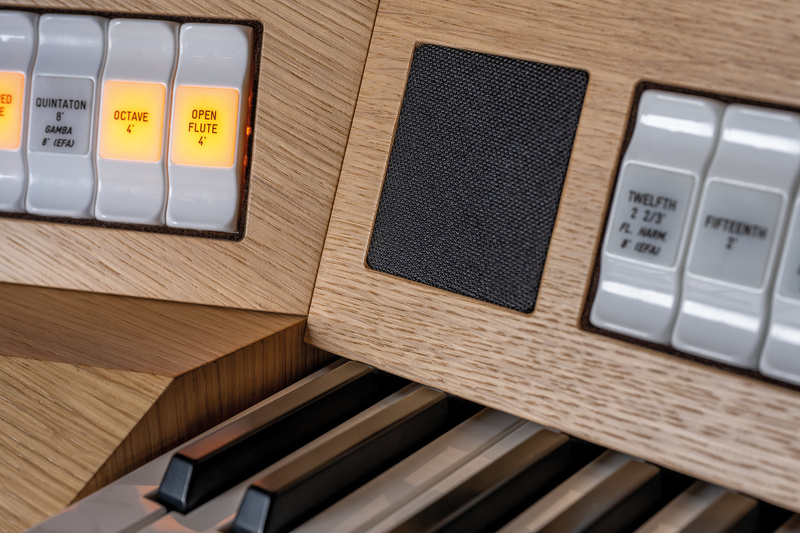 Johannus Premium Vivaldi 260, Light Oak Concave