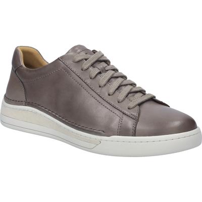 Sneaker JOSEF SEIBEL "Cleve 02, asphalt", Herren, Gr. 44, grau (asphalt), Obermaterial: 100% Rindsleder Leather cow., Schuhe Sneaker