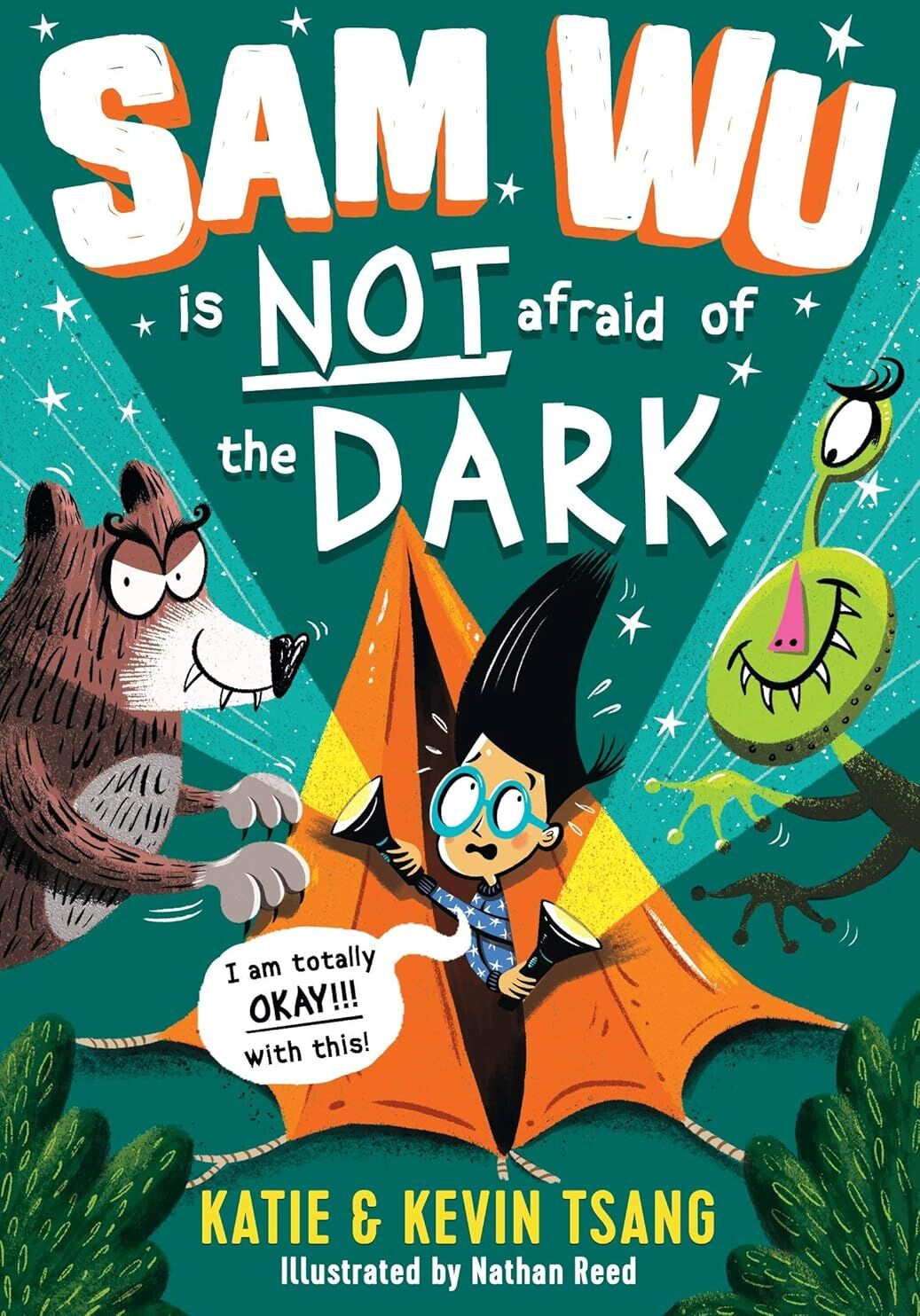 Egmont Sam Wu Is Not Afraid Series 5 Books Collection Set by Katie Tsang & Kevin Tsang - Paperback - Ages 7-9 - Funny Illustrated Adventures
