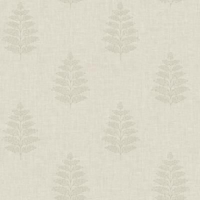 Chesapeake Frond Beige Leaf Wallpaper