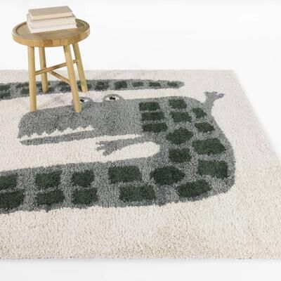 Balta Rugs Alphonse Kids Alligator Area Rug