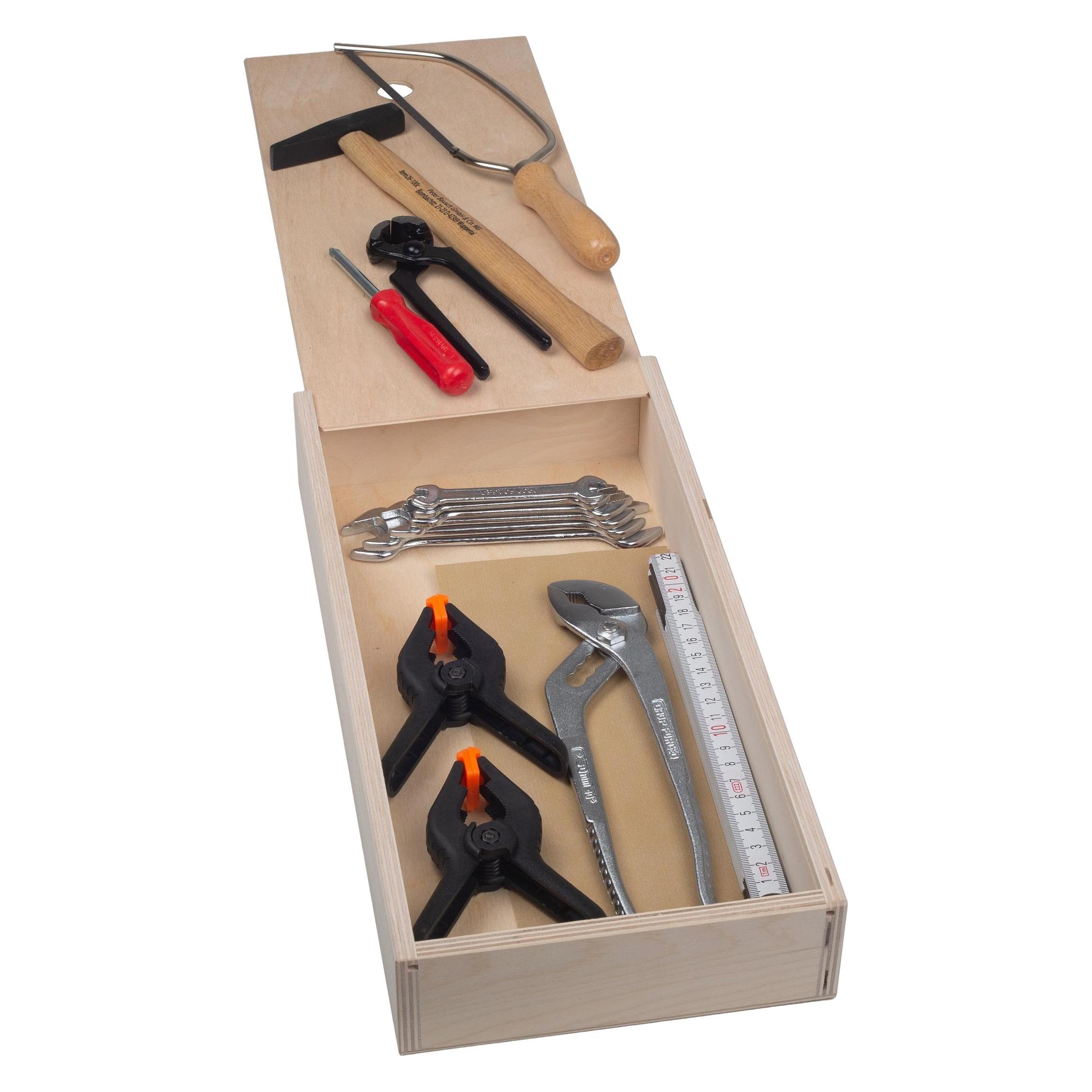 Pebaro Holz-Werkzeugschrank 16-tlg. (4006094460009-4006094460009)