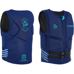 Aztron Chiron Neoprene Safety Vest Schwimmweste mit Aufprallschutz - blau