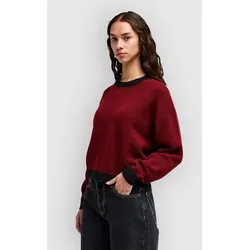 RVCA Dalas Flower Sweater brick red Gr. S