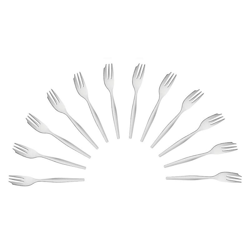 Amefa Kuchengabeln Scandinave silber 239000B000390