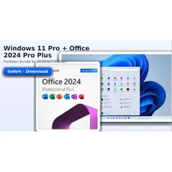 Bundle: Windows 11 pro, Office 2024 Pro-Plus, ESD