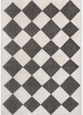 JONATHAN Y Porter Classic Geometric Diamond Pattern Rug