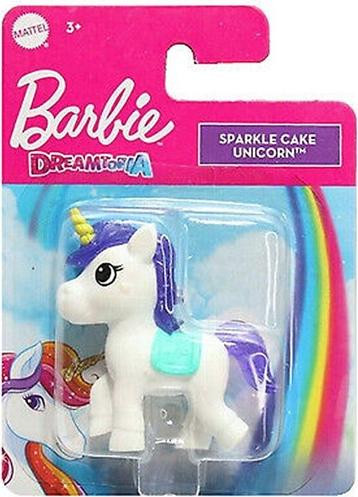 Mattel Barbie Mini-glittertaartje eenhoorn 5 cm