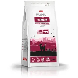 PUPIL Premium Trockenfutter für Katzen, reich an Rindfleisch 1,6kg