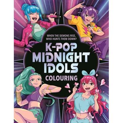 K-Pop Midnight Idols Colouring, Taschenbuch von CDS Studio Pte Ltd, O Mara Books Ltd., 978-1-915751-75-1