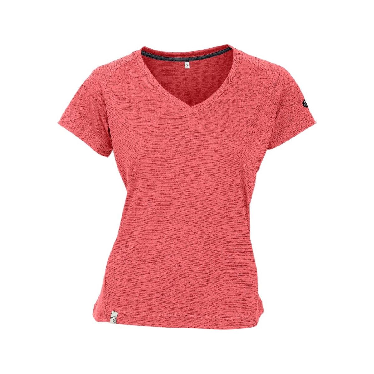 MAUL Sport Ridnaun Fresh - 1/2 T-shirt m. Print coral (85) 36 5344400793-85-36