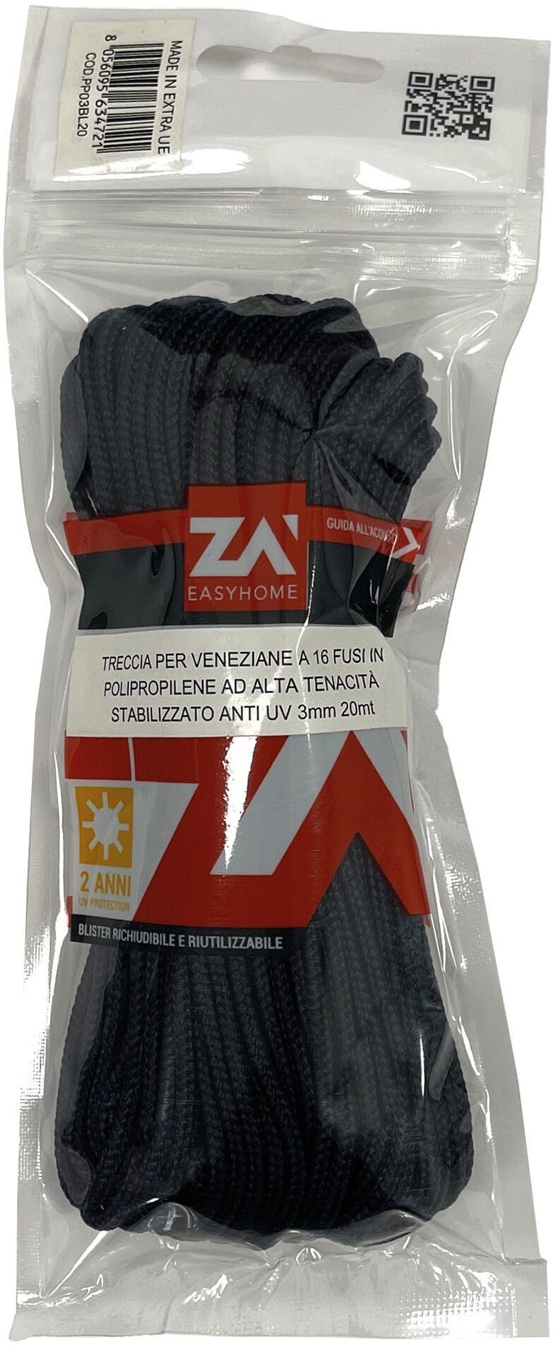 Tecnomat TRECCIA POLIPROPILENE Ø 3 mm 20 m BLU