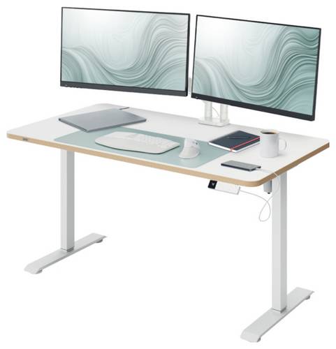 Leitz Sitz-/Steh-Schreibtisch Ergo Weiß 67700001 max. Höhe: 118 cm