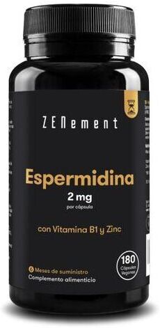 Zenement Spermidine with B1 and Zn 180 Capsules