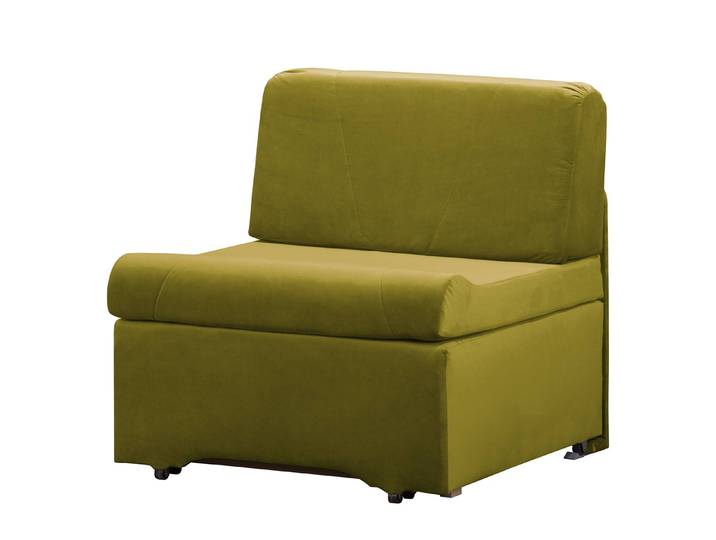 Schlafsessel Disley III Grün/Pistaziengrün Microfaser ohne Armlehnen 86 x 84 x 84cm