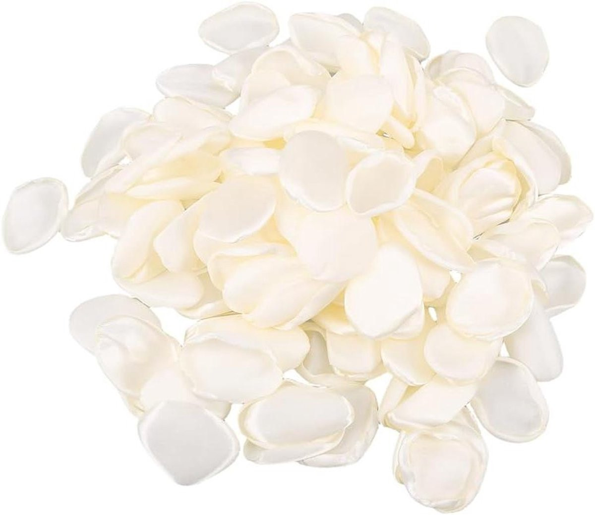 300 stuks Kunstmatige Zijden Rozenblaadjes voor Bruiloft Decoratie - Beige