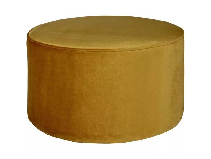 mutoni - Hocker Sara niedrig Velvet ocker, One Size