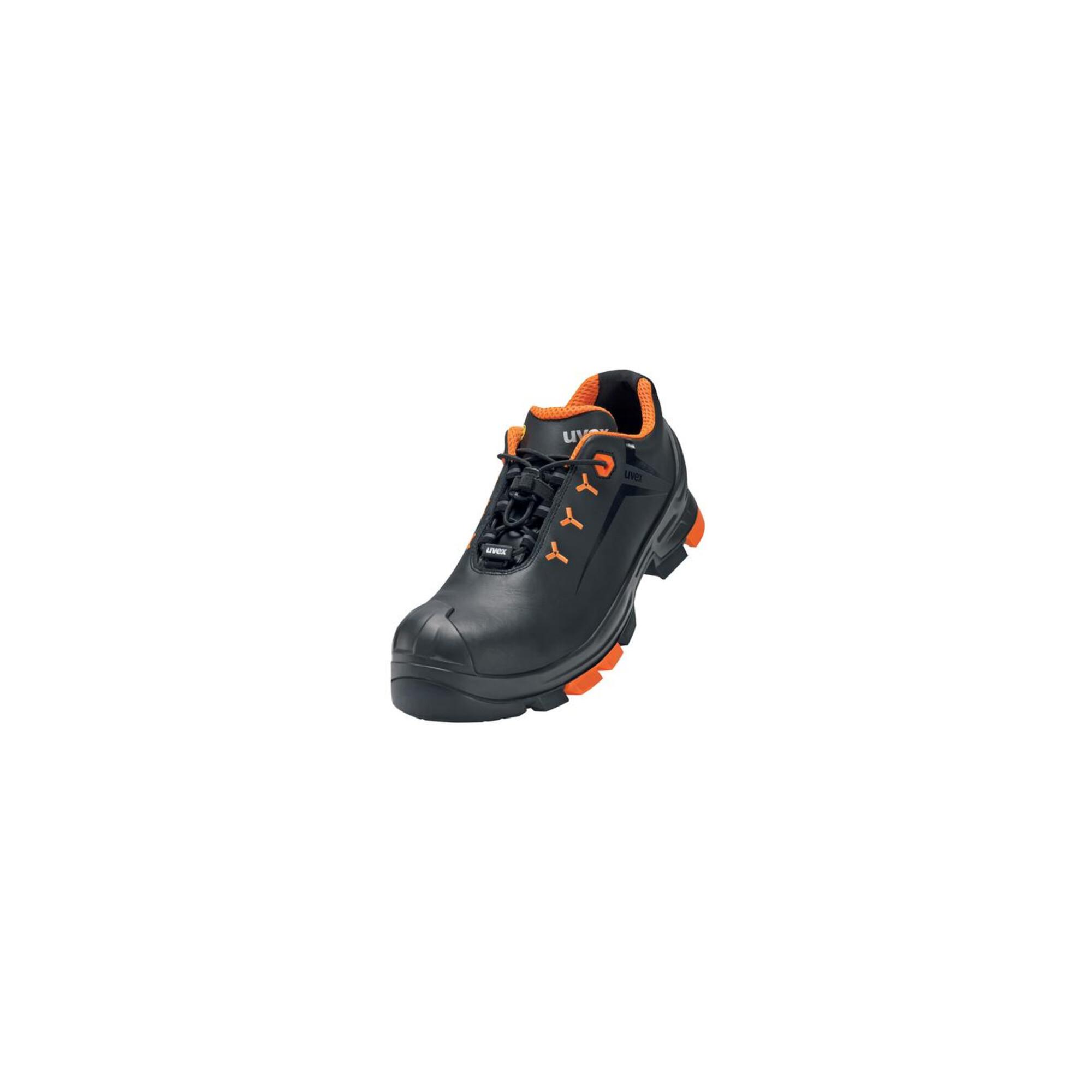 uvex Sicherheitshalbschuhe S3 SRC uvex 2 aus Leder, uvex xenova® Kunststoffkappe, Weite 14, Größe 42 (6502442)