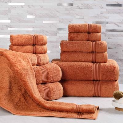 Superior 100% Egyptian Cotton 12-Piece Towel Set Luxury, Soft & Absorbent