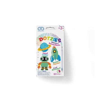 Dotzies by Diamond Dotz Sticker Weltraum