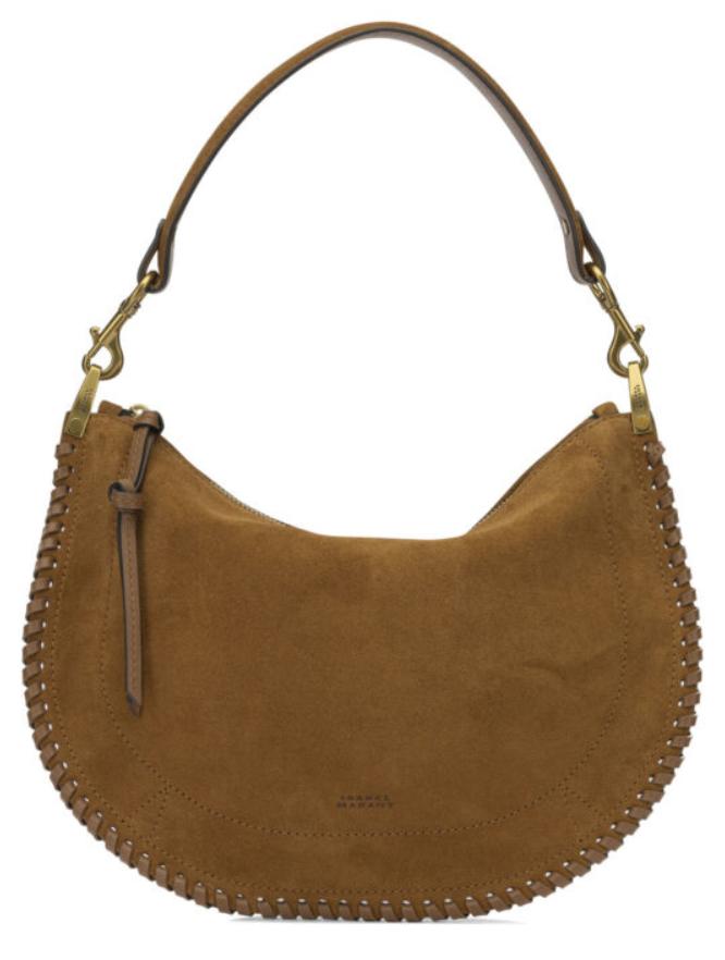 ISABEL MARANT Umhängetasche aus Wildleder, braun - EINE GRÖSSE