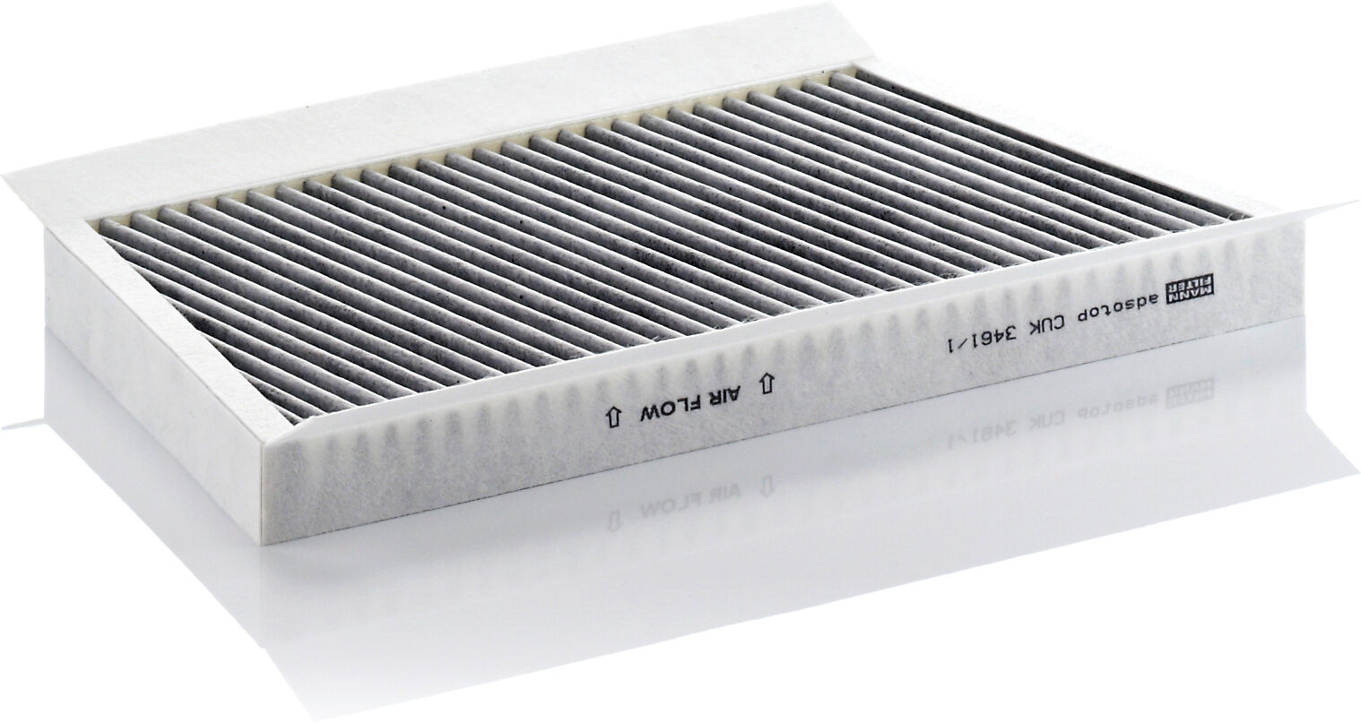 Mann-Filter Filter, Innenraumluft Cuk 3461/1 Motorraum Beifahrerseite, Unter Der Wasserkastenabdeckung Für Mercedes