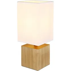 Globo, Tischlampe, Tischleuchte Valentino naturfarben 1xE27 (E27)