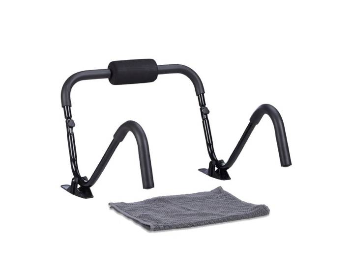 Relaxdays Bauchtrainer AB Roller mit Standfuß
