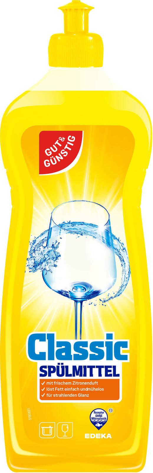 GUT&GÜNSTIG Spülmittel Citrus 1,0 l 6047689004
