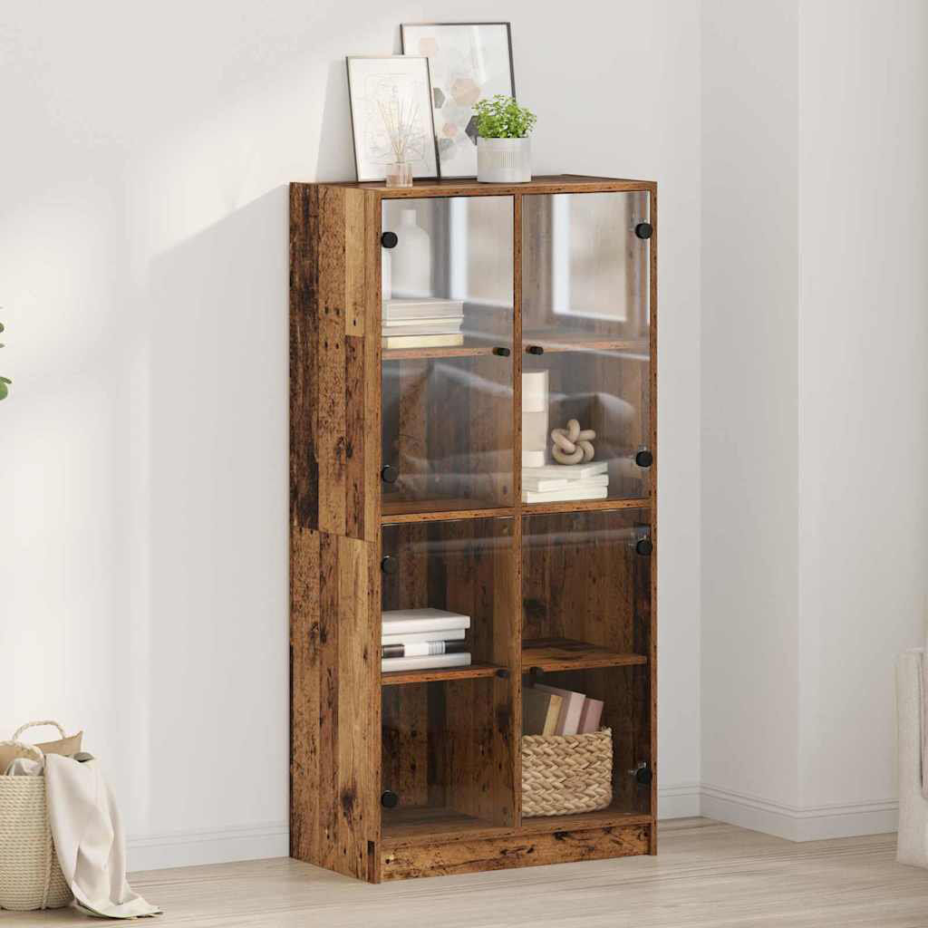17 Stories 68cm Sideboard Old Wood 142cm H X 68cm W X 37cm D