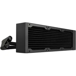 Lynk+ 360 Slim LED Radiator-Modul - schwarz (120 mm), Wasserkühlung Radiator, Schwarz