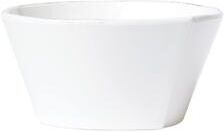 Vietri Melamine Lastra White Stacking Cereal Bowl