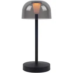 Müller Licht, Tischlampe, MÜLLER-LICHT LED-Akku-Tischleuchte 27700203, dimmbar, 2500K, warmweiss, schwarz